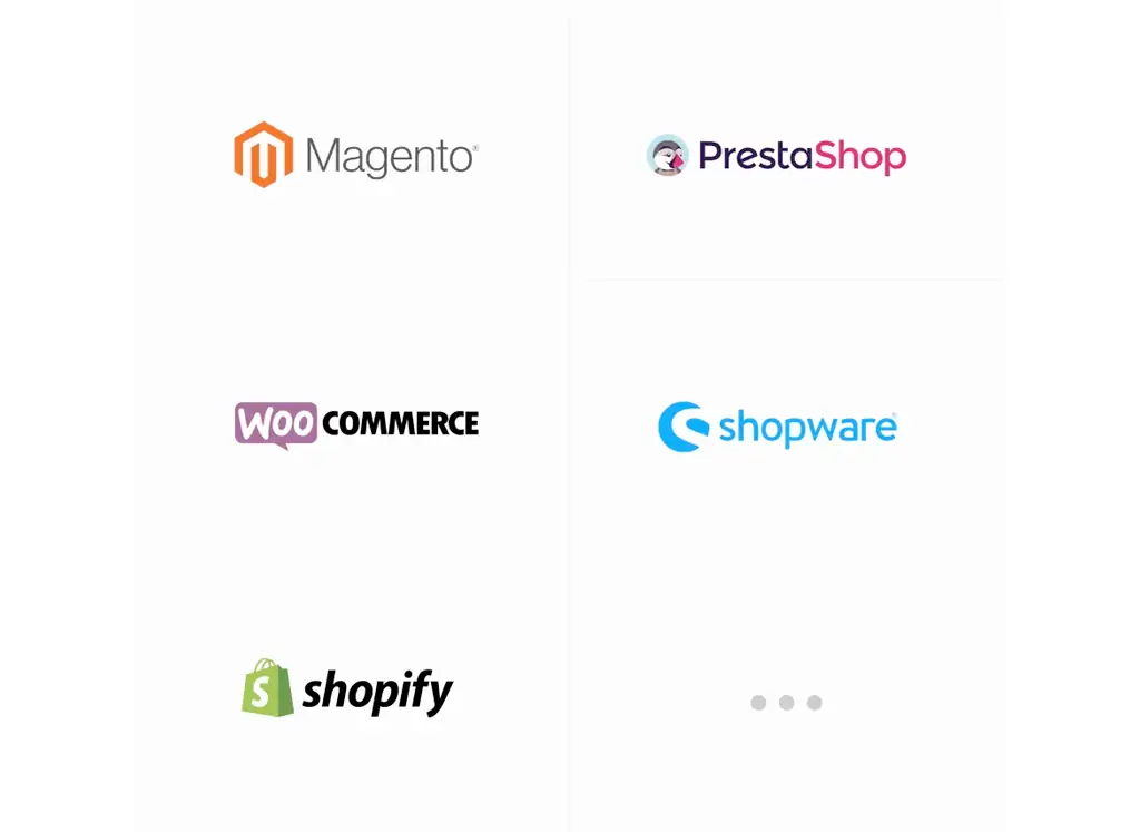 E-commerce Platform Integration Logos
