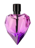 Purple Heart Shaped Perfume Bottle